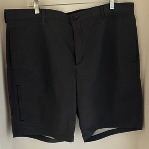 Greg Norman Collection Black Cargo Shorts